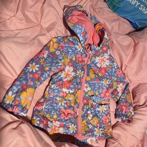 Cat & Jack lightly lined spring/ rain coat 2t